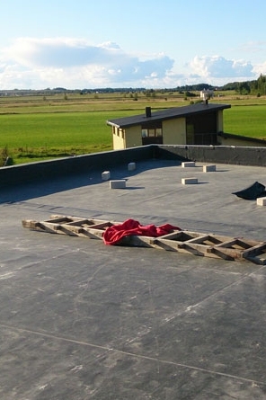 Gyvenamojo namo stogo ir terasos šiltinimas bei hidroizoliacija Labguvos g., Klaipėdos raj.